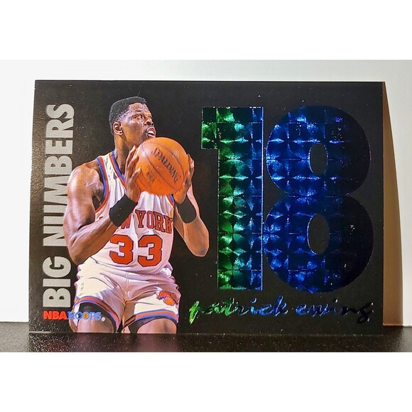 1994-95 Skybox NBA Hoops Big Numbers Cards Set of 12 with Acrylic Display - Picture 11 of 16